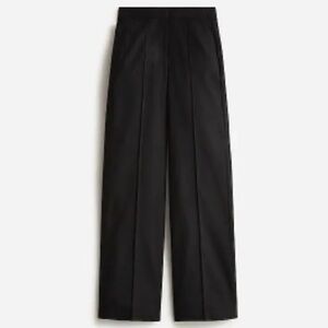 J.Crew Full-length wide-leg tuxedo pant in Italian wool
